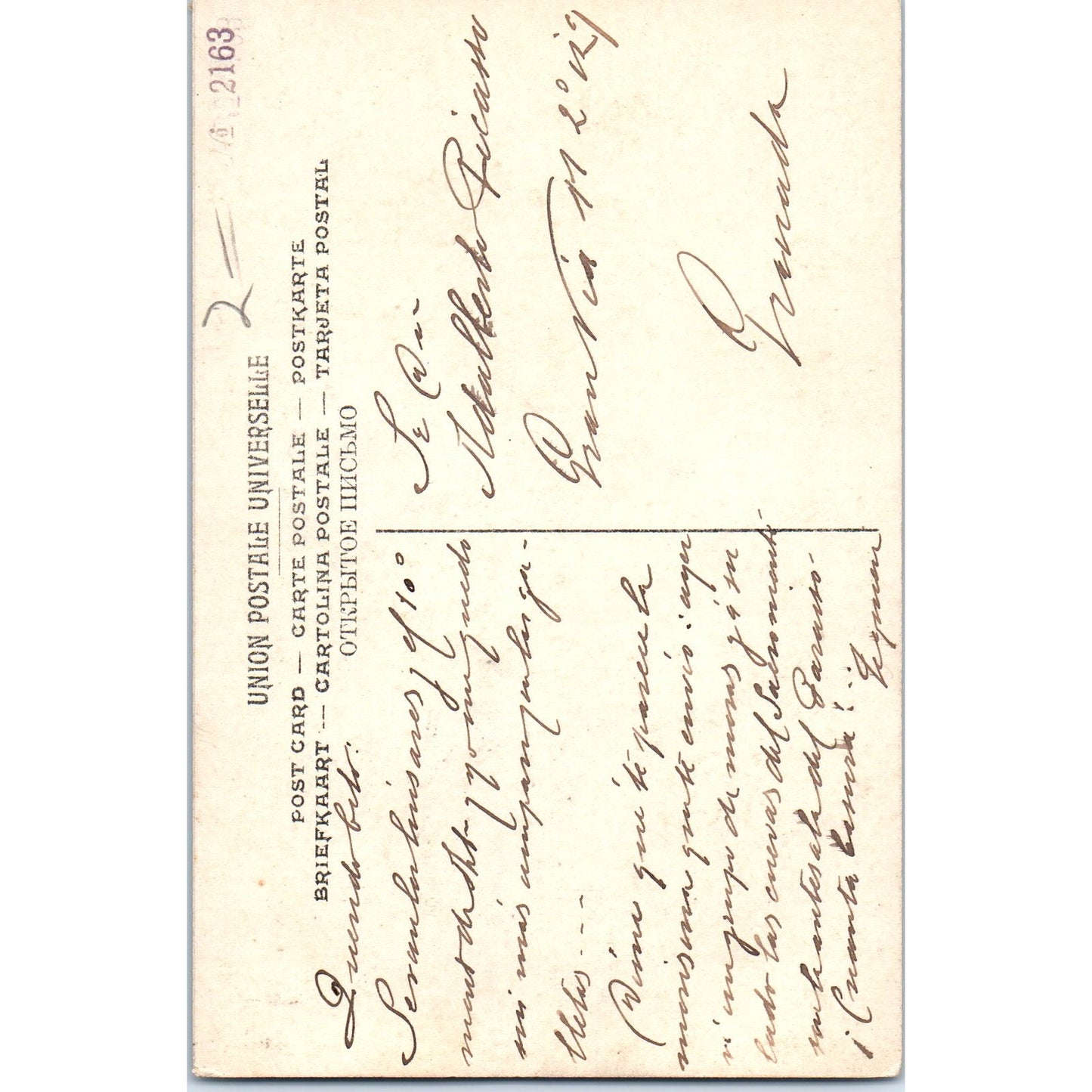 Scenes Et Types Mauresque Devant Son Logis People from Maghreb Postcard P2-11