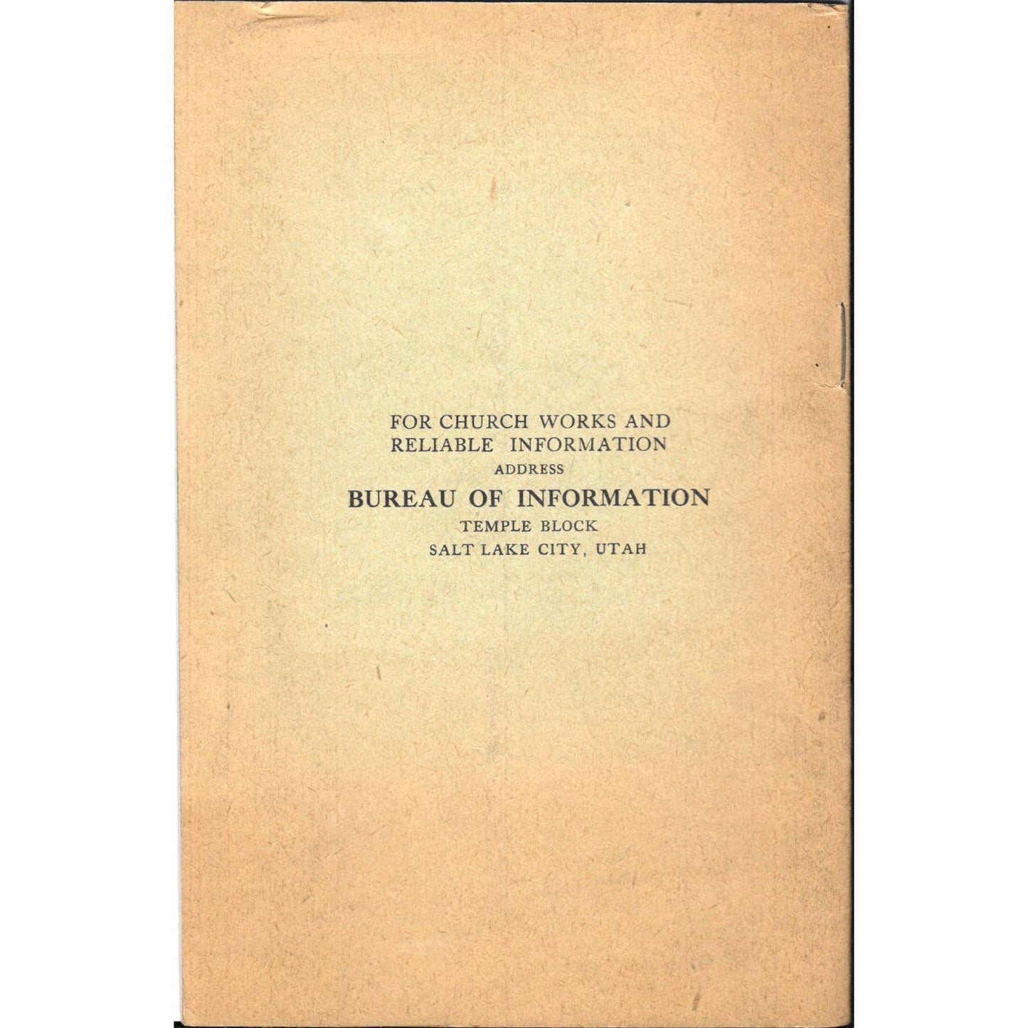 1915 The Philosophical Basis of Mormonism Address- Panama-Pacific Exhibition TJ7