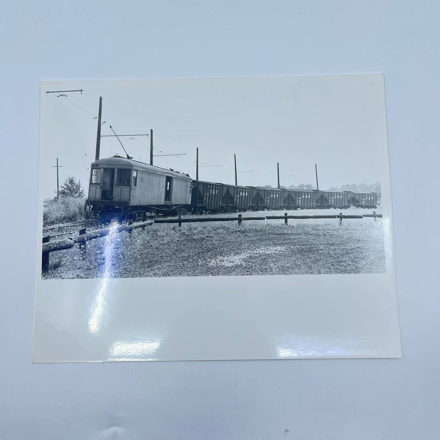 194 Railroad Photograph Norfolk & Western N & W RR Marion Reserve Power 8x10 TE4