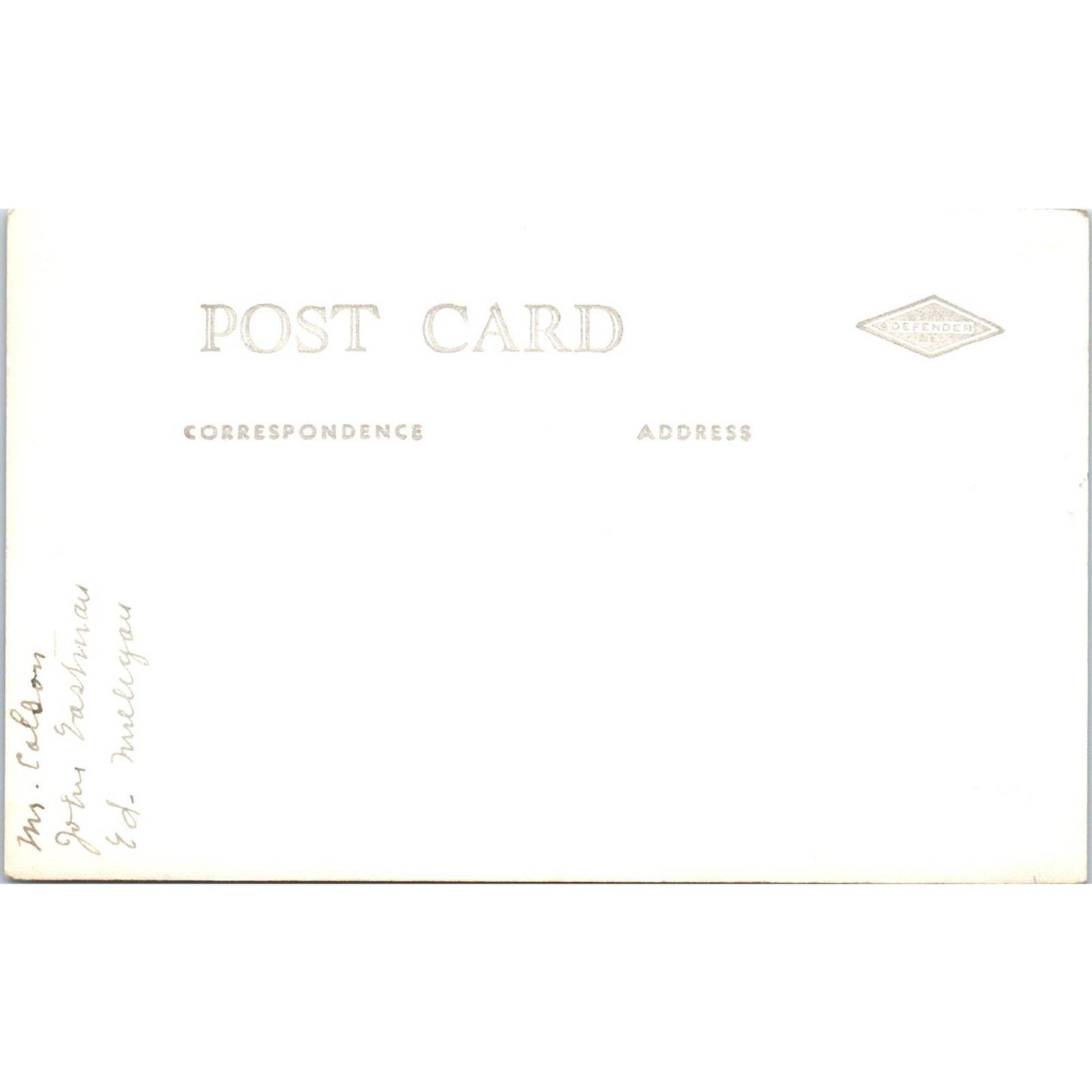 Nathaniel Bryant House Damariscotta Mills Maine - Original RPPC Postcard TJ7-RP3