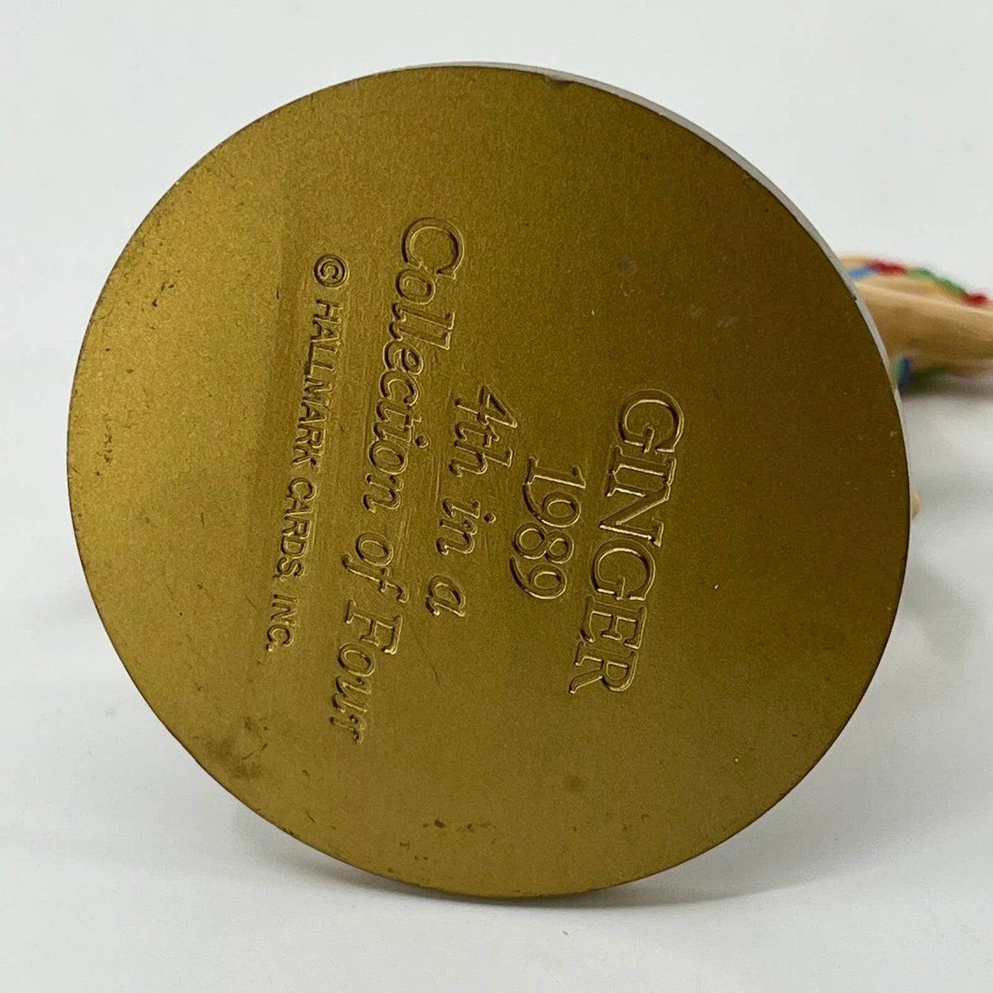 Carousel Horse GINGER #4 Collector's 1989 Hallmark Christmas Ornament IN BOX TB4