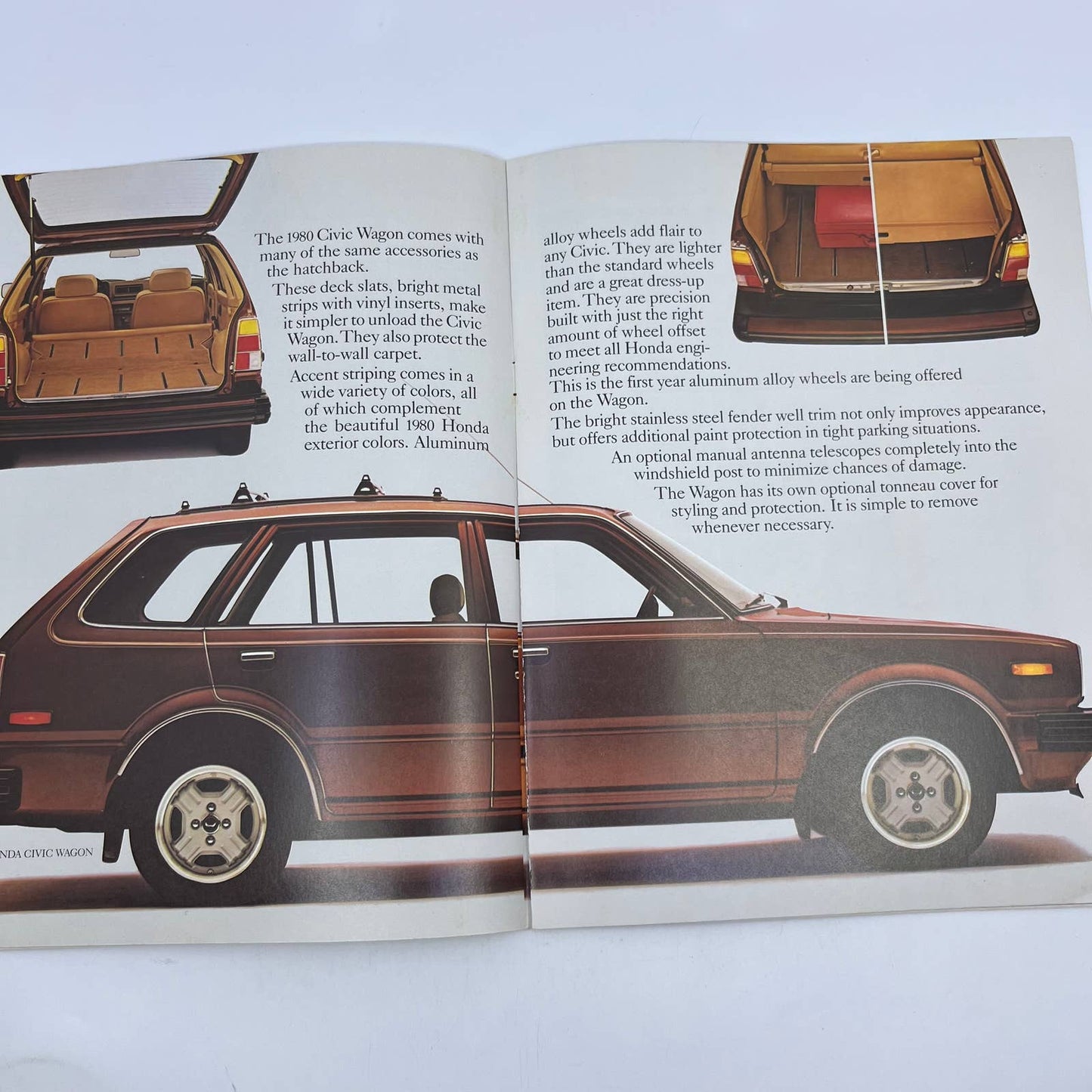 1980 Honda Accessories Original Dealer New Car Showroom Brochure TH8