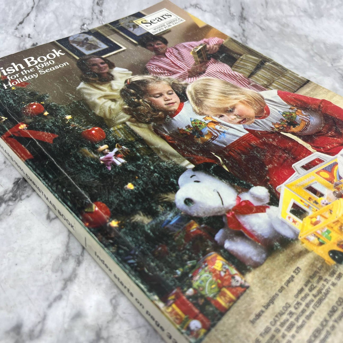 Vintage Sears Wish Book 1980 Christmas Toy Catalog Barbie, Star Wars, Lego S3