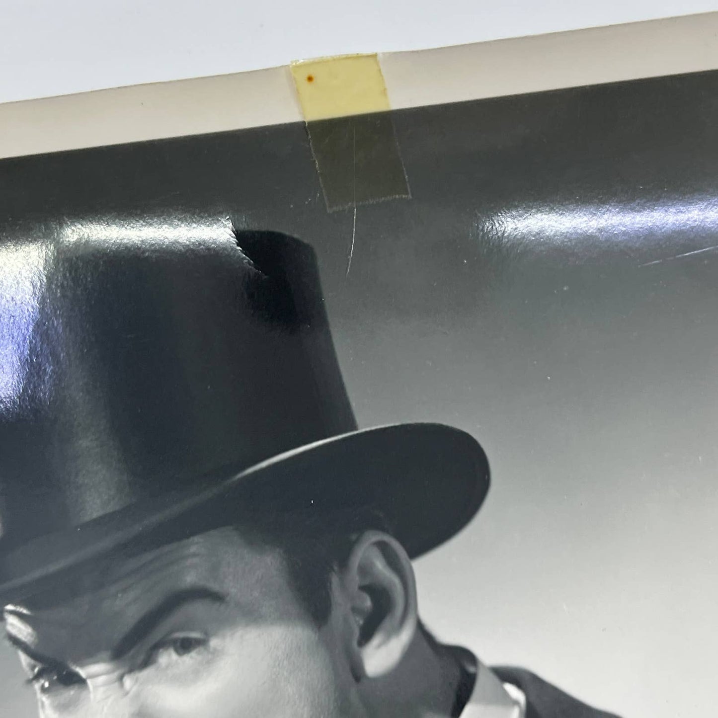 1950s Magician in Tuxedo & Tophat w/ Ping Pong Balls Photograph 8x10" AB7