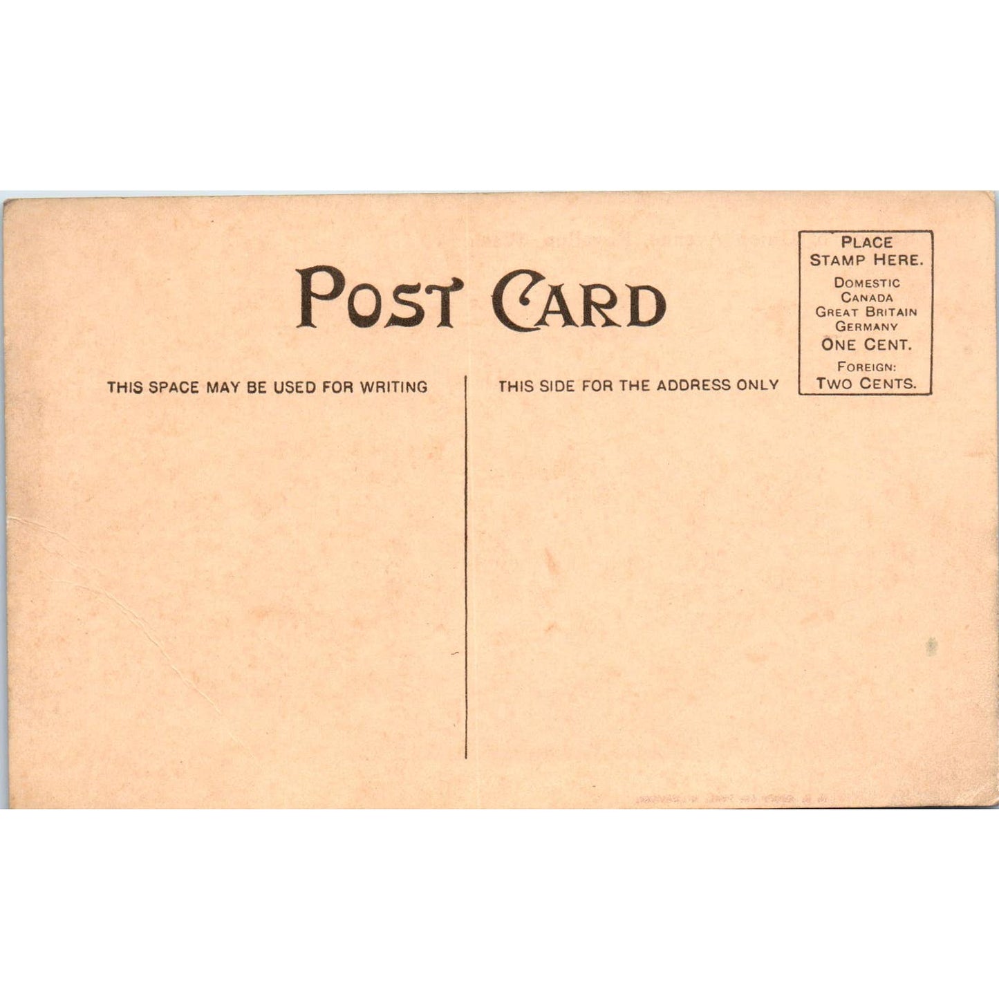 Antique Postcard Section of Union Avenue Puyallup Washington TD9