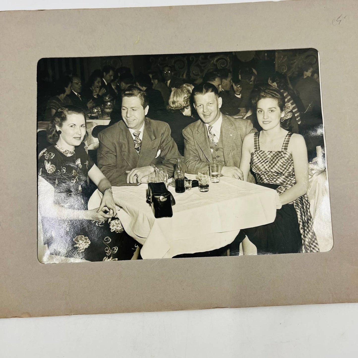 1940s Slapsy Maxie’s Hollywood Laff Spot of California Souvenir Photo C12