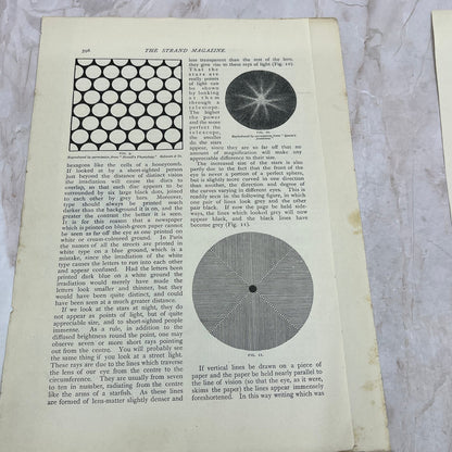 Some Curious Optical Illusions George Lindsay Johnson 1897 Victorian Article AE9