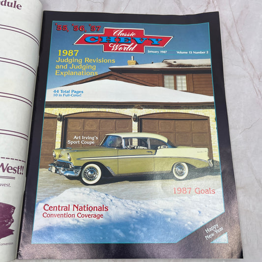 Art Irving Sport Coupe '55, '56, '57 Classic Chevy World Magazine - Jan 1987 M31
