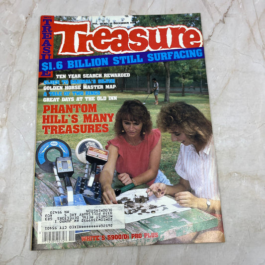 1988 Dec - Treasure Magazine - Treasure Hunting Prospecting Metal Detector M16