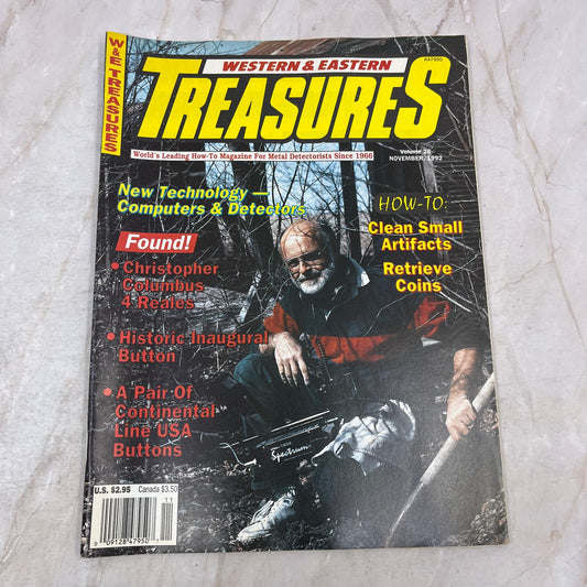 1992 Nov - Western & Eastern Treasures Magazine - Treasure Hunting Gold M12