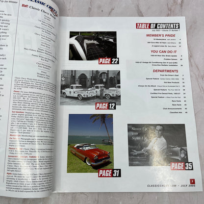 Masterpiece Red '55 Jack Jenkins SC - Classic Chevy World Magazine Jul 2005 M29