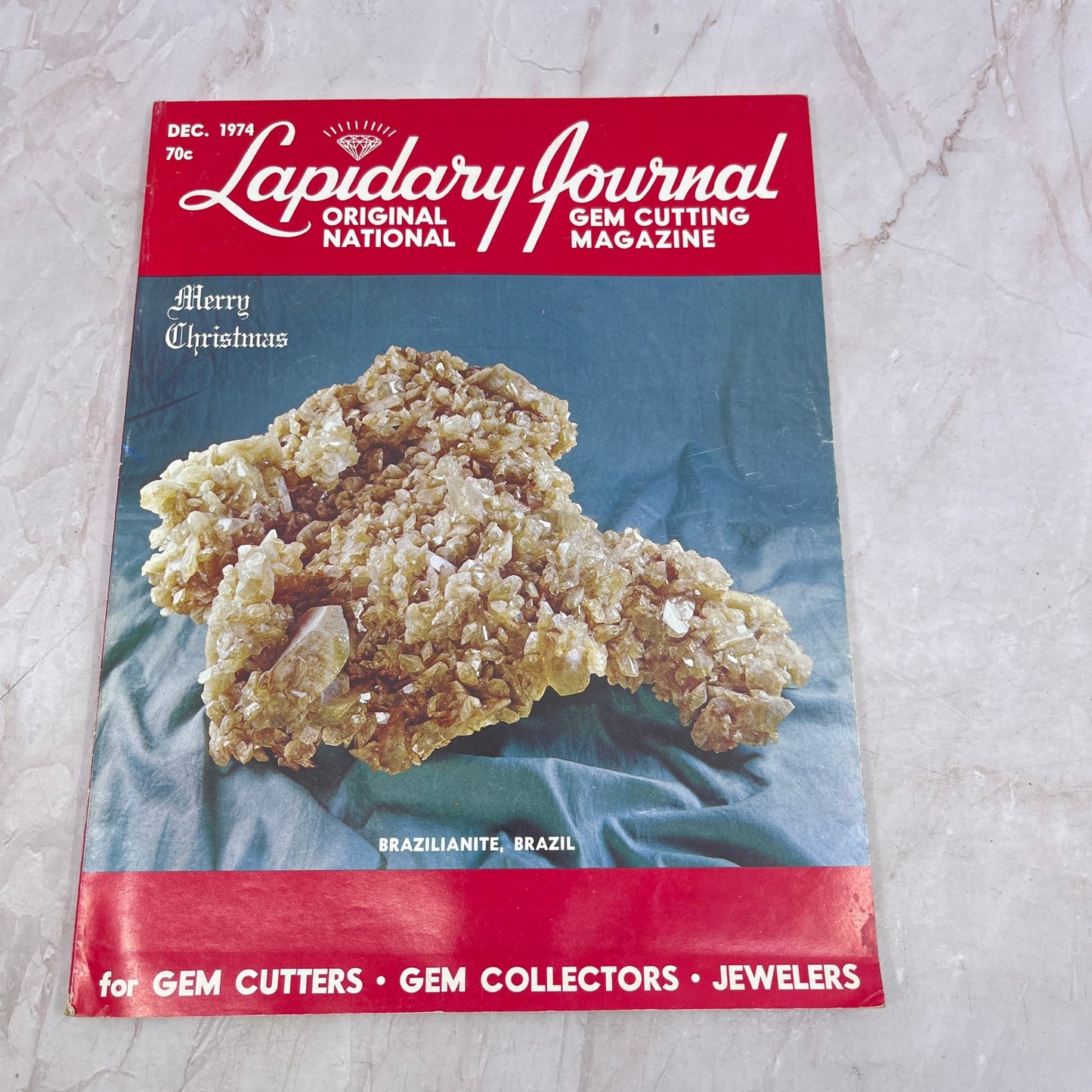 Brazilianite Brazil - Lapidary Journal Magazine - Dec 1974 M22