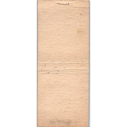 County Line Tavern Stanley & Florence Thorp WI Vintage Matchbook Cover SD2-Y6
