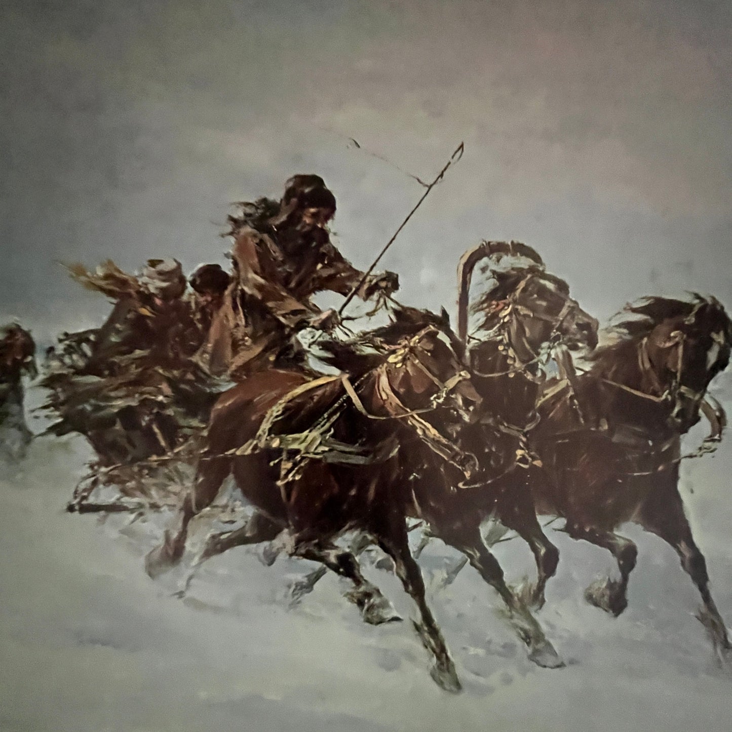 The Village Racers - Władysław Chmieliński 13x19" Art Print FL1