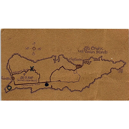 St Croix Life & Environmental Arts Project Fletcher Pence Business Card SF3-B6