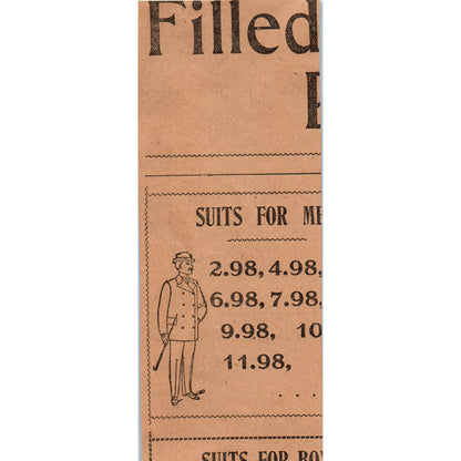 L.E. Pike & Co Bankers Ballerstein Bldg Hartford 1901 Newspaper Ad AD8-H3