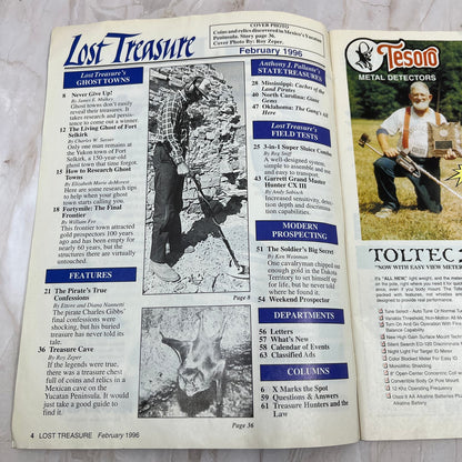 1996 Feb - Lost Treasure Magazine - Treasure Hunting Gold Prospecting M14