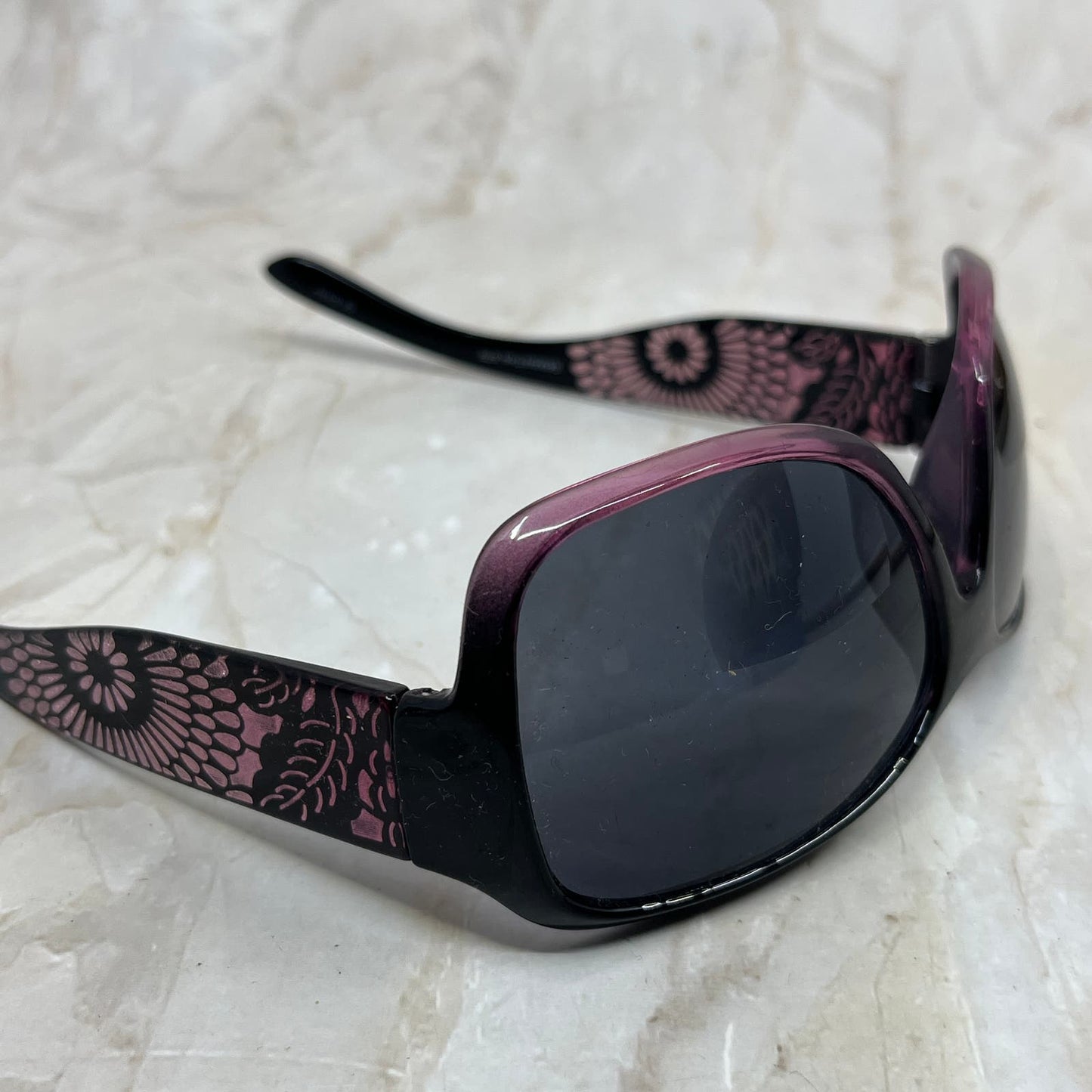 Bi-Focal Sun +2.50 Purple Reading Glasses Sunglasses Eyeglasses Frames TE9-G1-6