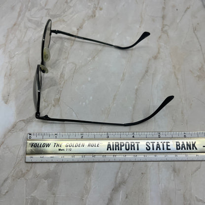 Retro Anthony Martin Trooper 05 Black Aviator Sunglasses Eyeglasses TD7-G4-2