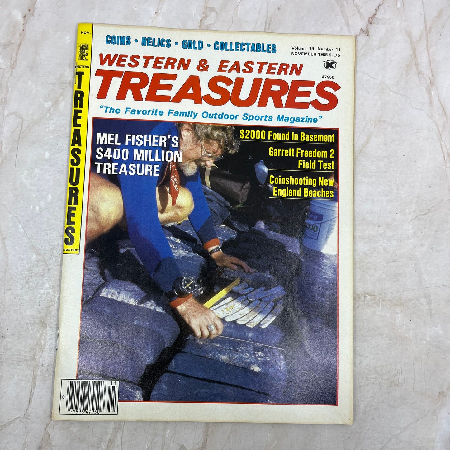 1985 Nov - Western & Eastern Treasures Magazine - Treasure Hunting Gold M12