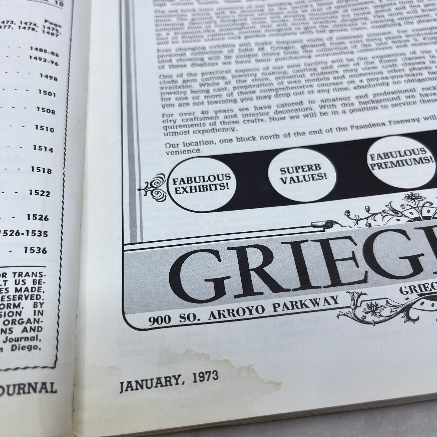 The Salamander Group Idar-Perstein Germany - Lapidary Journal Jan 1973 M27