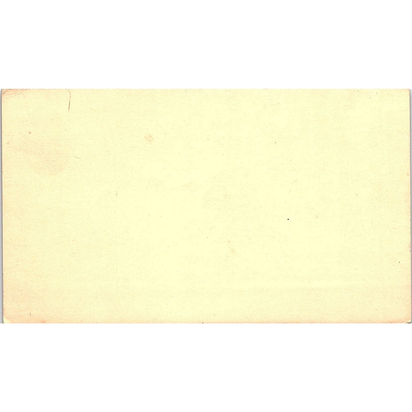 Blank One-Cent Postal Mailing Card Vintage Postcard PE18