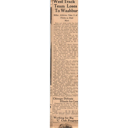 Baseball Phil Collins Traded to Cardinals 1935 Minneapolis Journal Article AE7N4