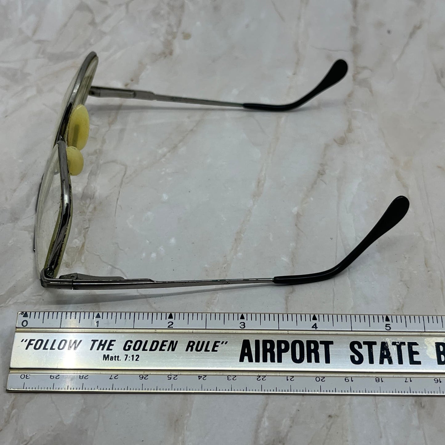 Retro Men’s Silver Tone Aviator Sunglasses Eyeglasses Frames TD7-G5-7