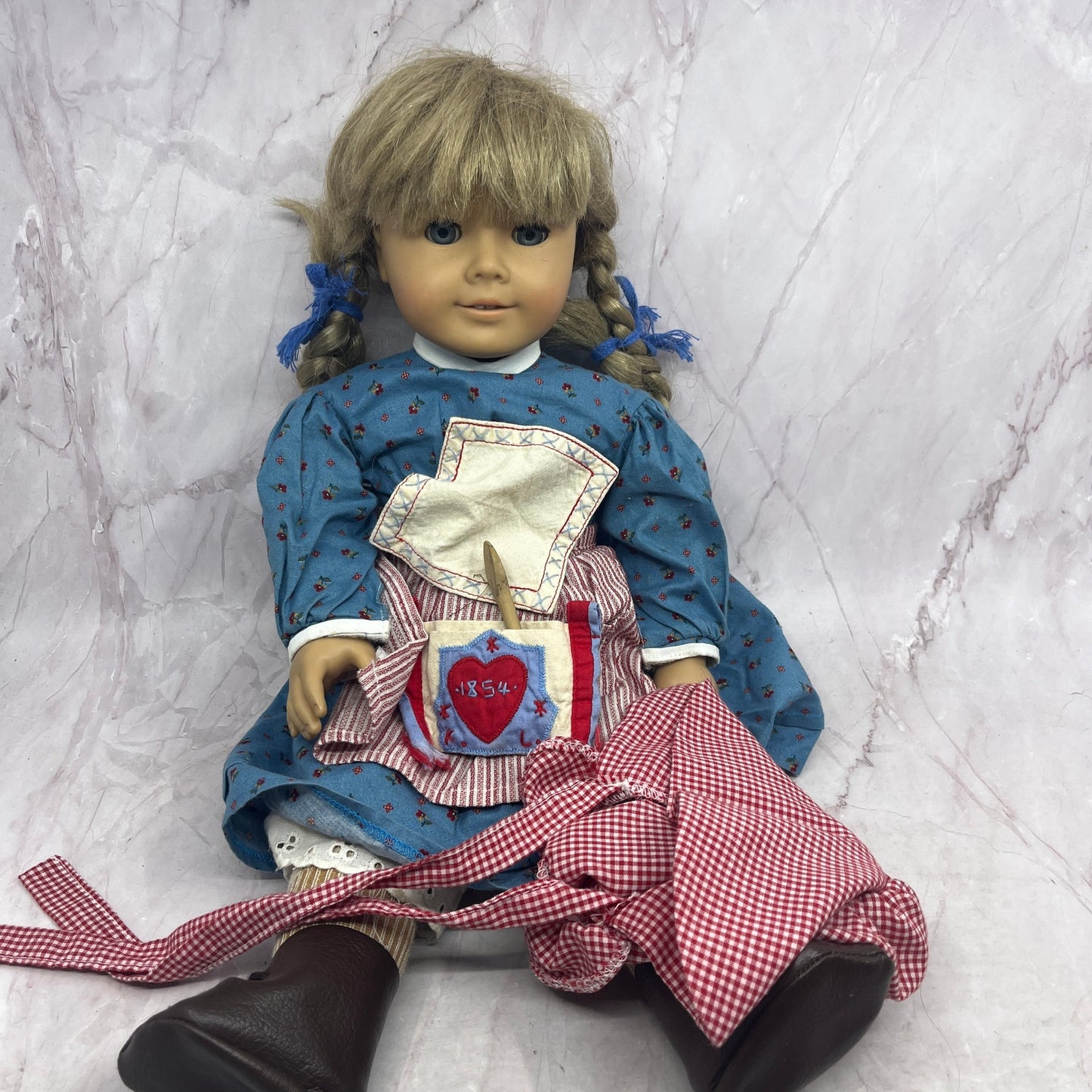 Original Kirsten American Girl Doll Complete w/ Meet & Greet Outfit