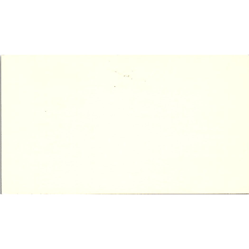 Kennie E Matthews Construction Crouse-Hinds Houston Vintage Business Card SD9-B3