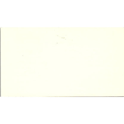 Kennie E Matthews Construction Crouse-Hinds Houston Vintage Business Card SD9-B3