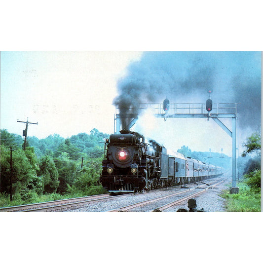 Southern 610 Texas and Pacific Locomotive Train Vintage Postcard PC17