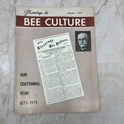 1973 Jan - Gleanings in Bee Culture Magazine - Bees Beekeeping Honey M9
