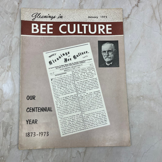 1973 Jan - Gleanings in Bee Culture Magazine - Bees Beekeeping Honey M9