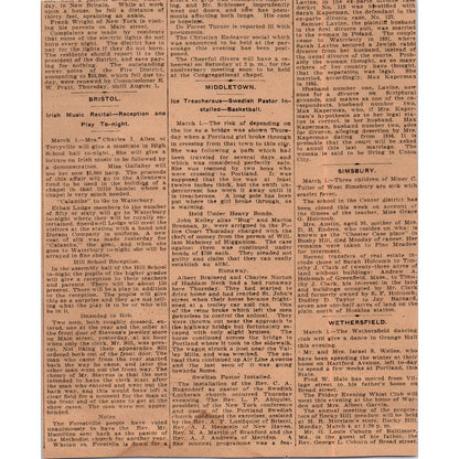Father John's Medicine Cures Children Quackery Hartford 1901 Newspaper Ad AD8-H1