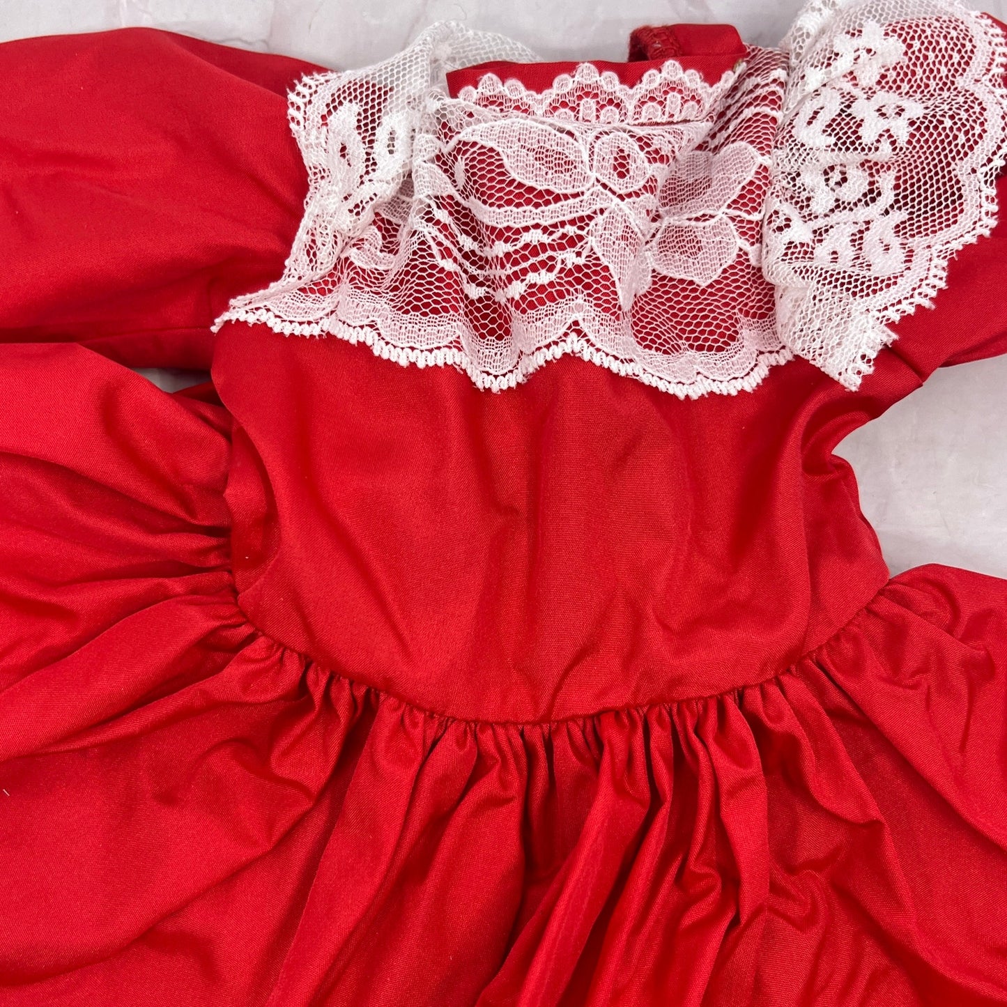 Samantha Pleasant Company American Girl Christmas Dress & Clara Doll