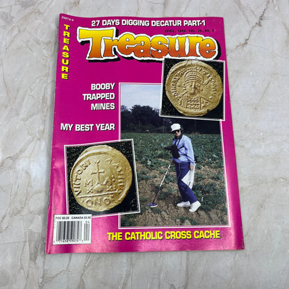 1994 April - Treasure Magazine - Treasure Hunting Prospecting Metal Detector M16