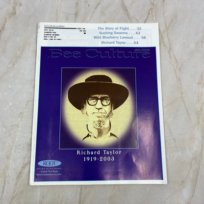 2004 Jan - Bee Culture Magazine Richard Taylor - Bees Beekeeping Honey M9