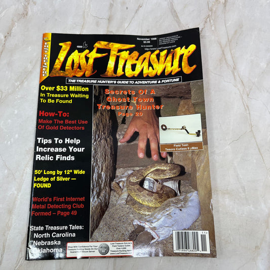 1998 Nov - Lost Treasure Magazine - Treasure Hunting Gold Prospecting M13