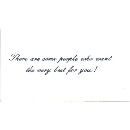 Jim & Ruby McGee Motel 6 Fort Stockton TX Vintage Business Card SE3-B1