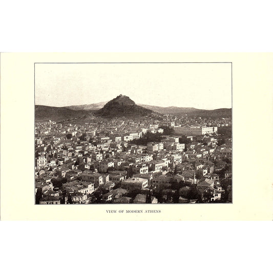 View of Modern Athens 1905 Art Print SAG4-4