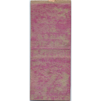 George Newman Milwaukee WI Sky Chief Gasoline Vintage Matchbook Cover SD2-Y14