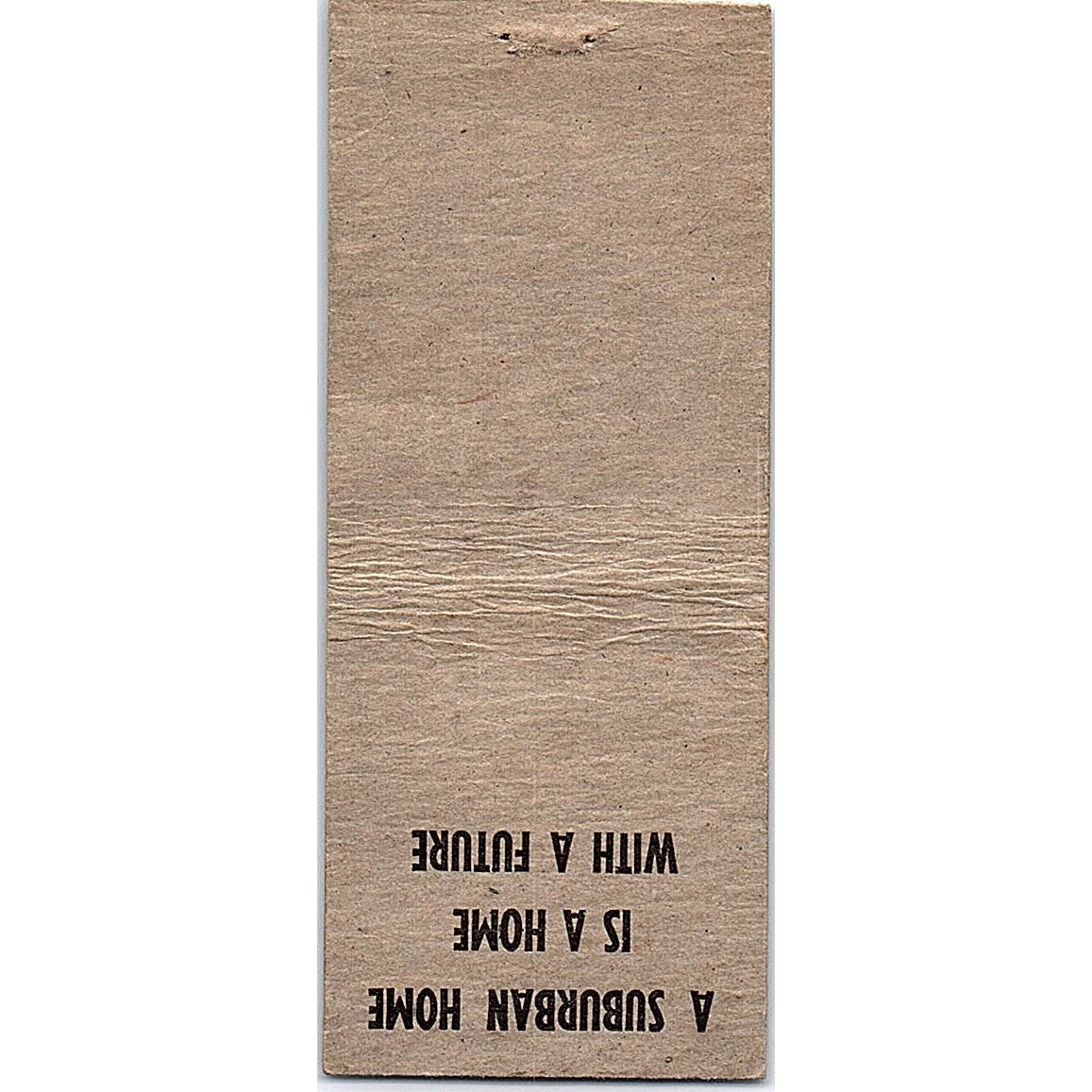 Suburban Properties Inc Minneapolis MN Vintage Matchbook Cover SC7-Y4