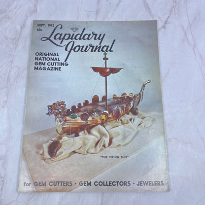 The Viking Ship - Lapidary Journal Magazine - Sep 1973 M24