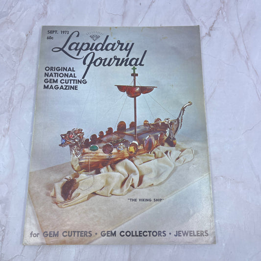 The Viking Ship - Lapidary Journal Magazine - Sep 1973 M24