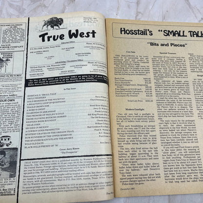 1981 Dec - True West Magazine - Treasure Hunting Diamonds in Arkansas M18