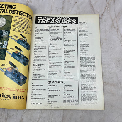 1982 April - Western & Eastern Treasures Magazine - Treasure Hunting Gold M13
