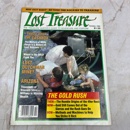1985 Oct - Lost Treasure Magazine - Treasure Hunting Gold Prospecting M15