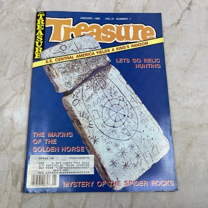 1990 Jan - Treasure Magazine - Treasure Hunting Prospecting Metal Detector M16