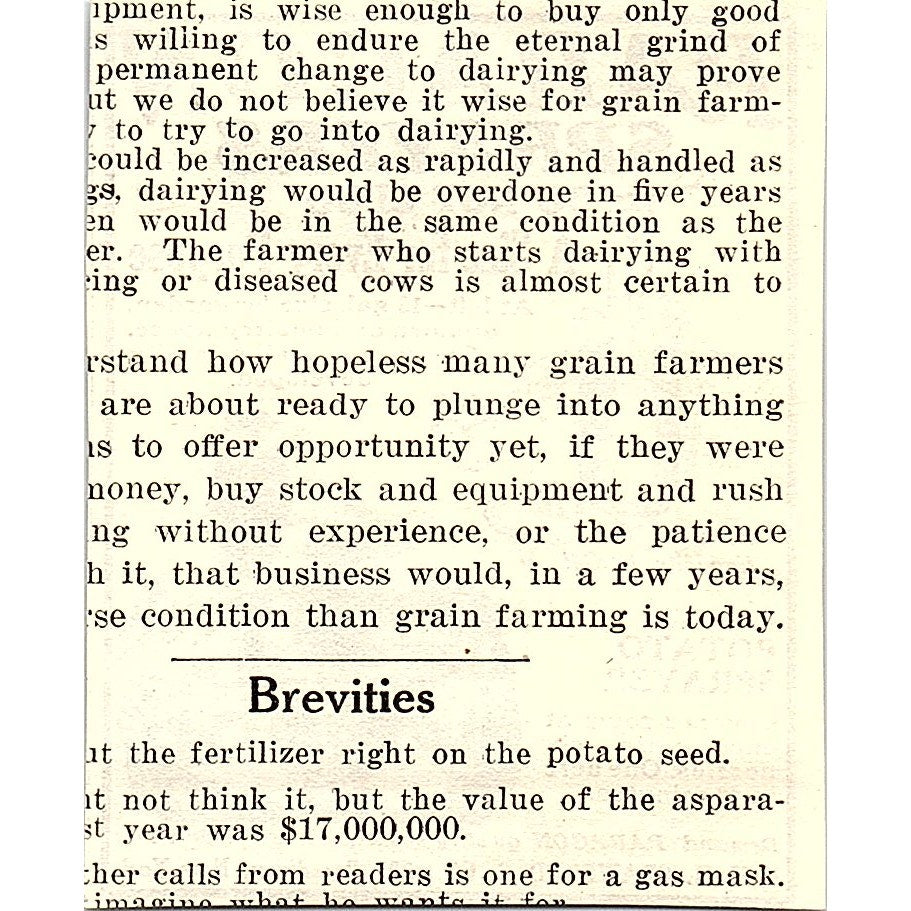 Paragon Sprayers F.H.R. Crawford & Co Broadway New York 1924 Ad AG3-S16